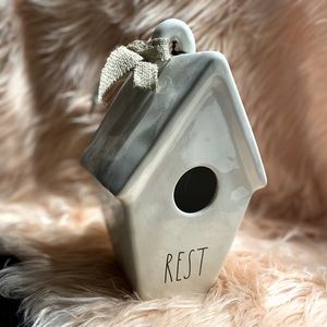 Rest rae dunn bird house nwt